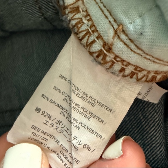 J.Crew Matchstick Straight Leg Jeans Size 28 (6) - Picture 13 of 14